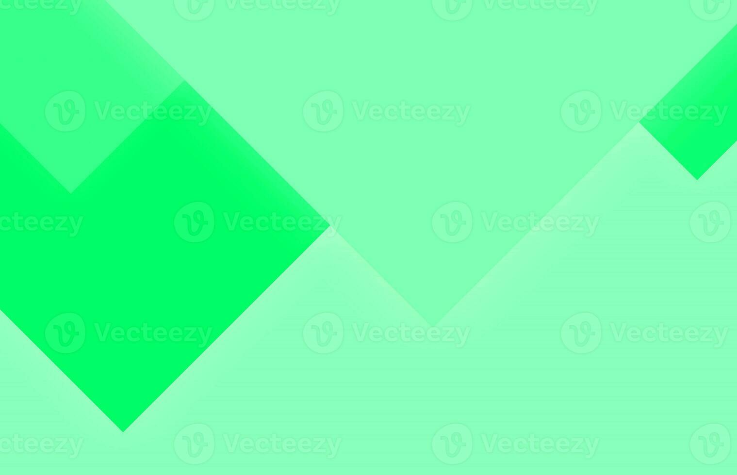 Abstract minimal background with green gradient photo