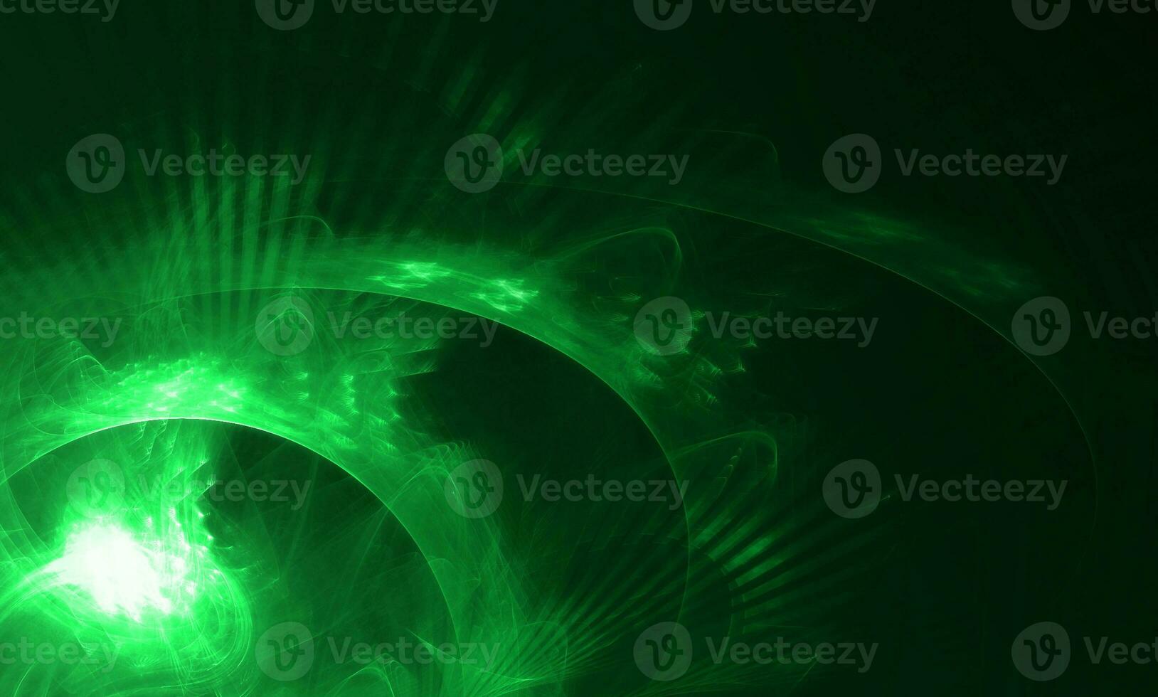 Abstract minimal background with green gradient photo