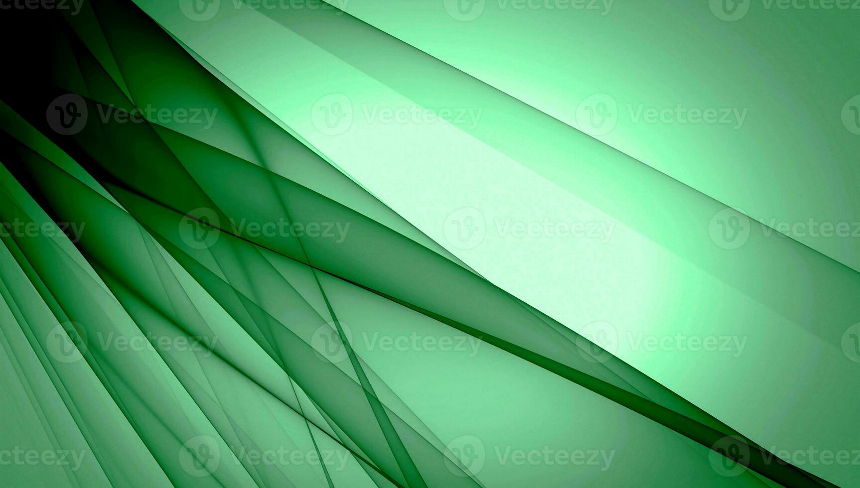 Abstract minimal background with green gradient photo