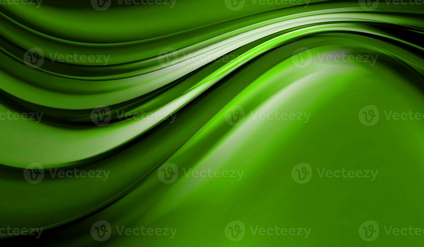 Abstract minimal background with green gradient photo