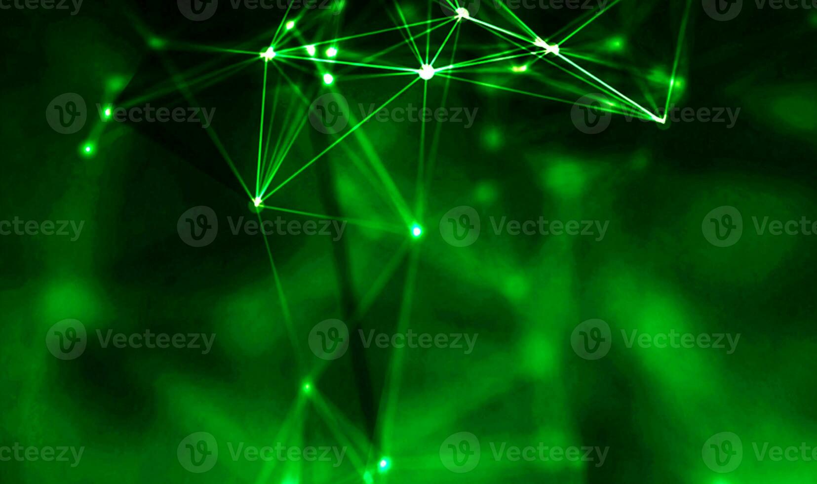 Abstract minimal background with green gradient photo