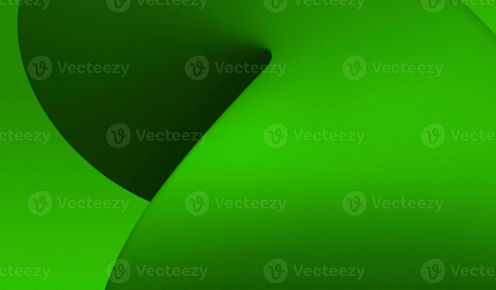 Abstract minimal background with green gradient photo