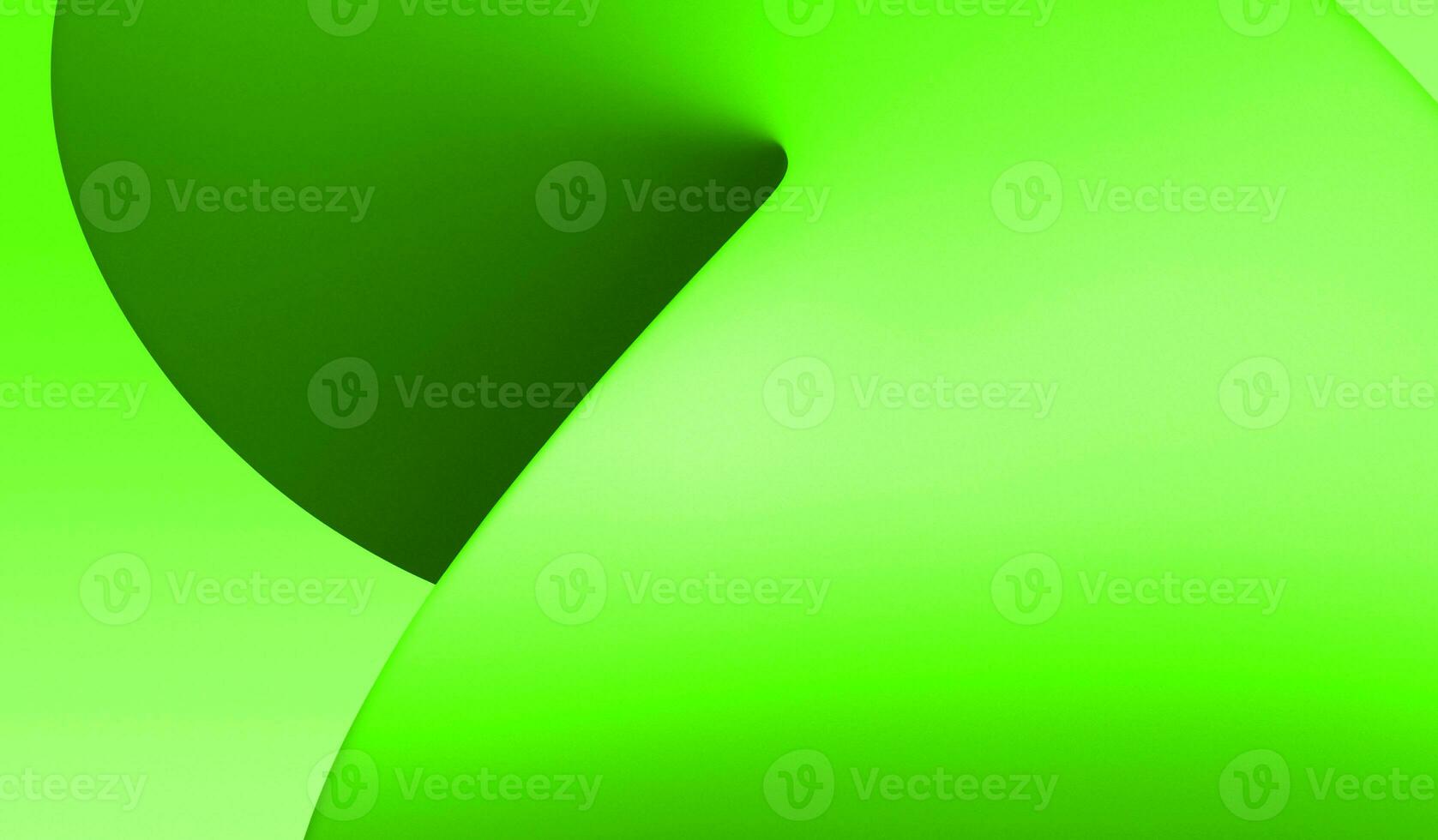 Abstract minimal background with green gradient photo