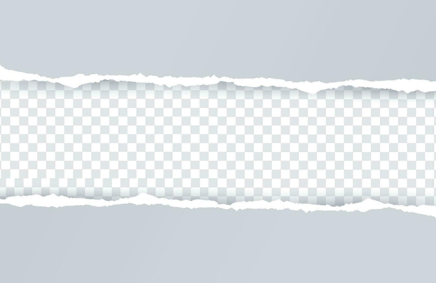 Torn Paper Textures with Shadow vector