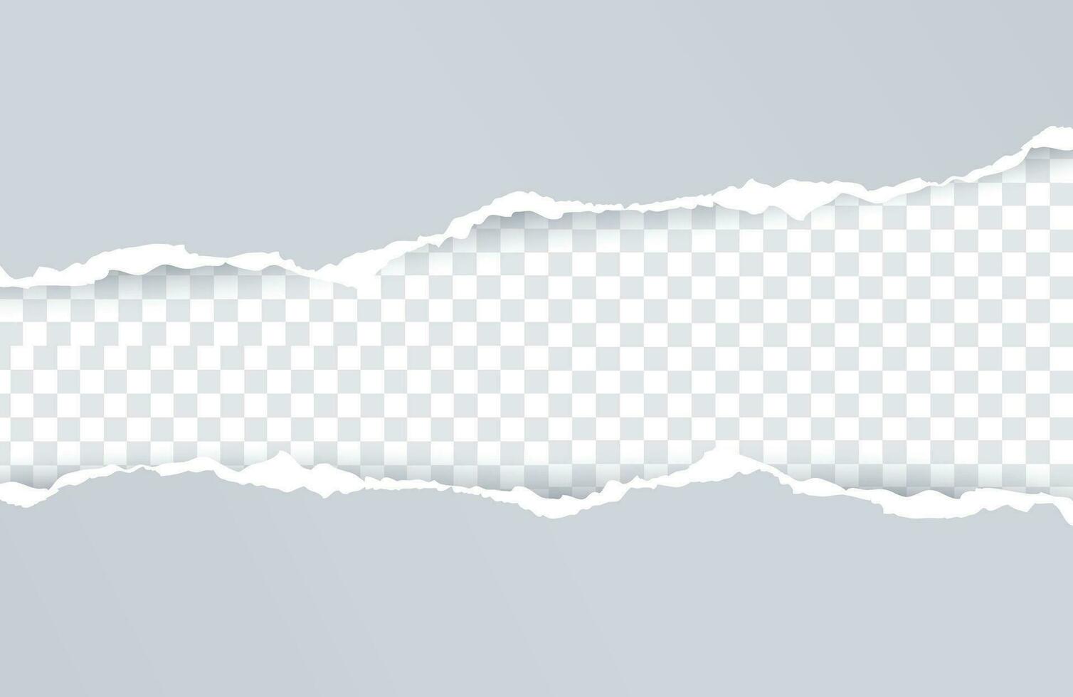 The Beauty of whiteTorn Paper vector