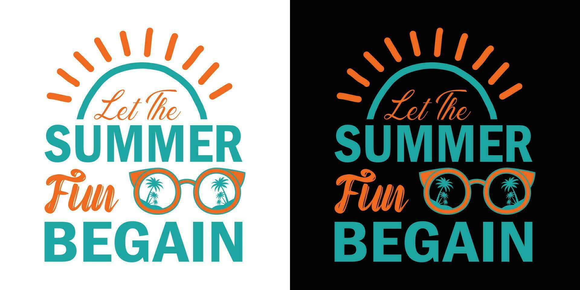 vector vintage summer t-shirt design