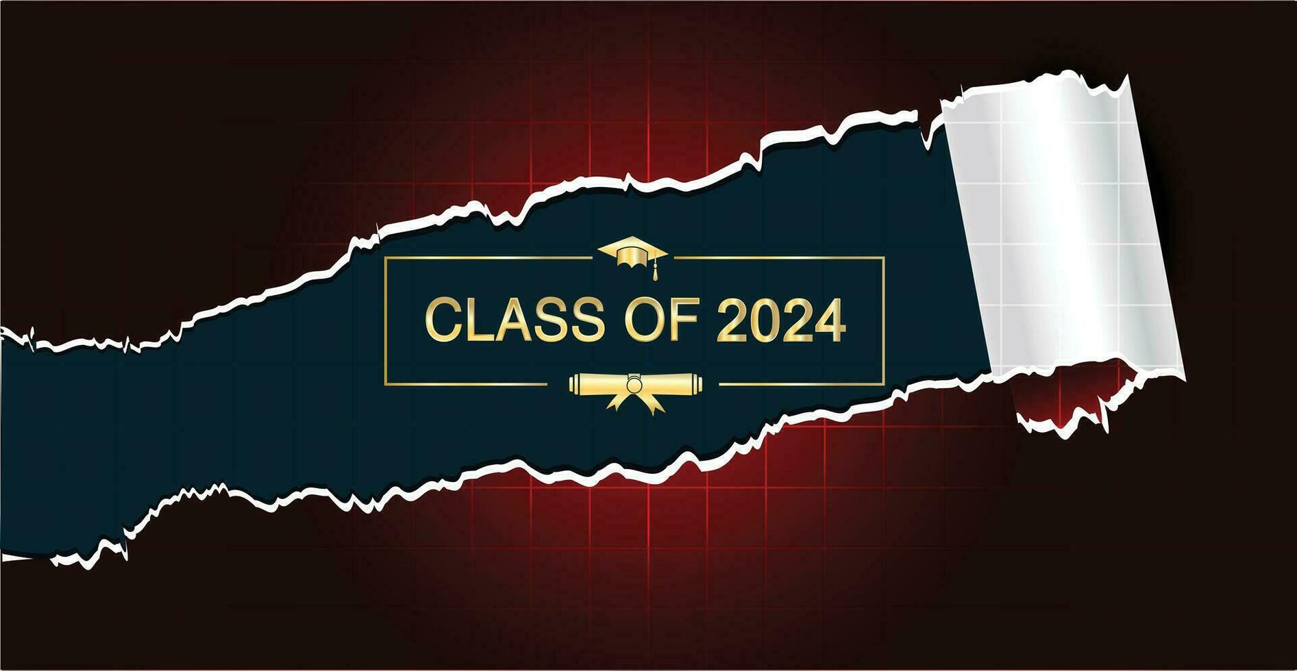 Class of 2024 vector