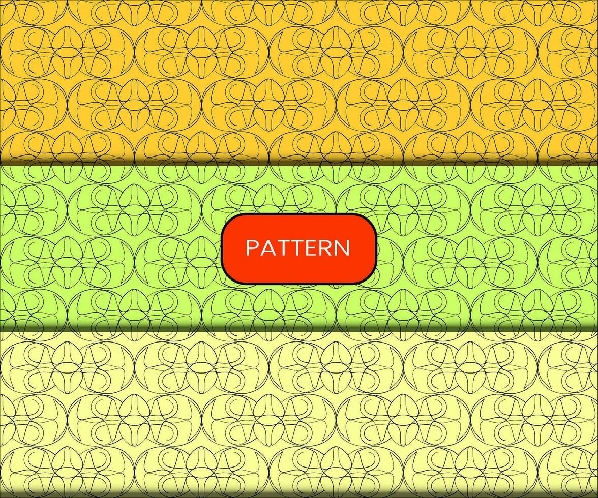 Pattern template for textile to print ready vector