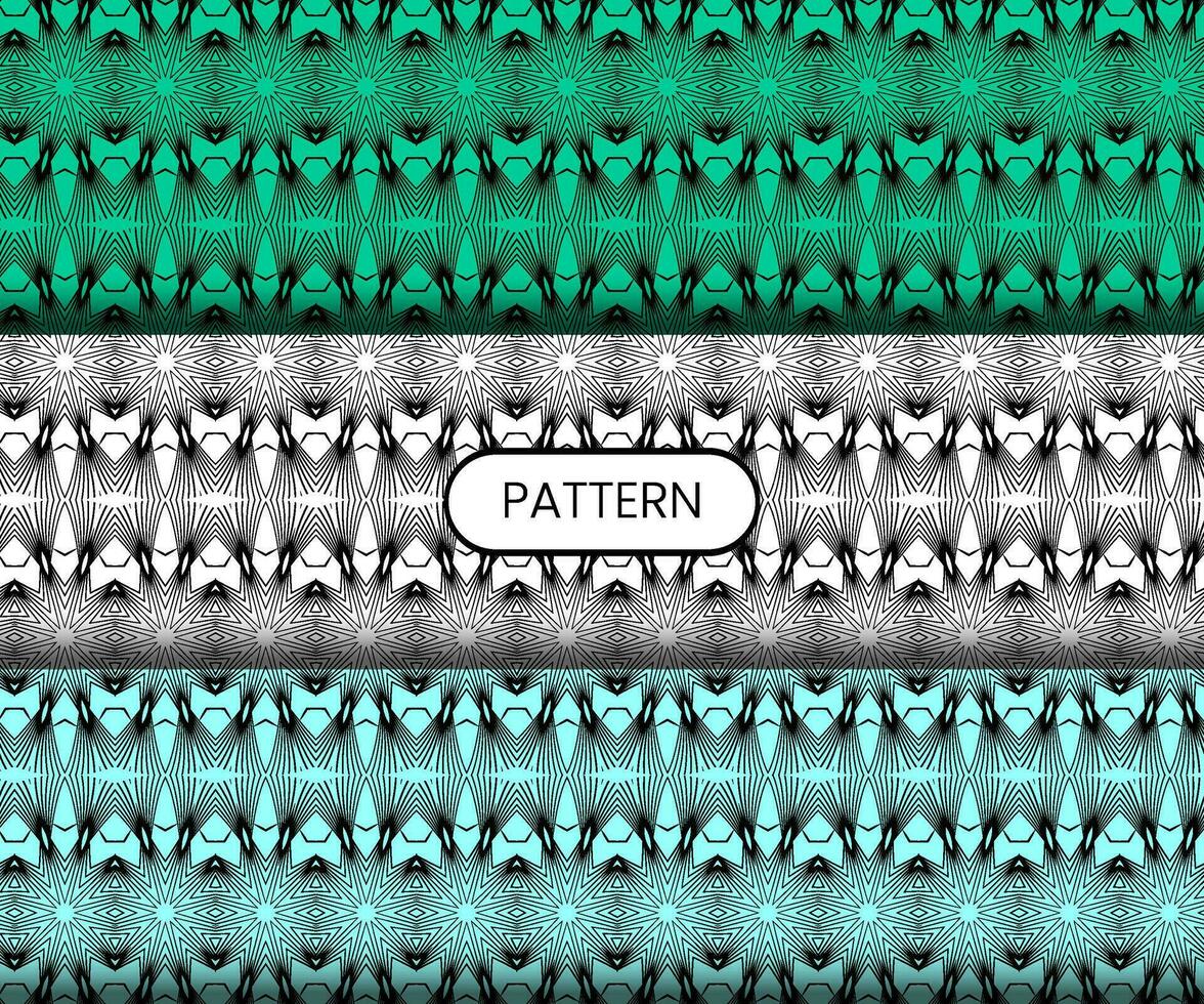 Pattern template for textile to print ready vector