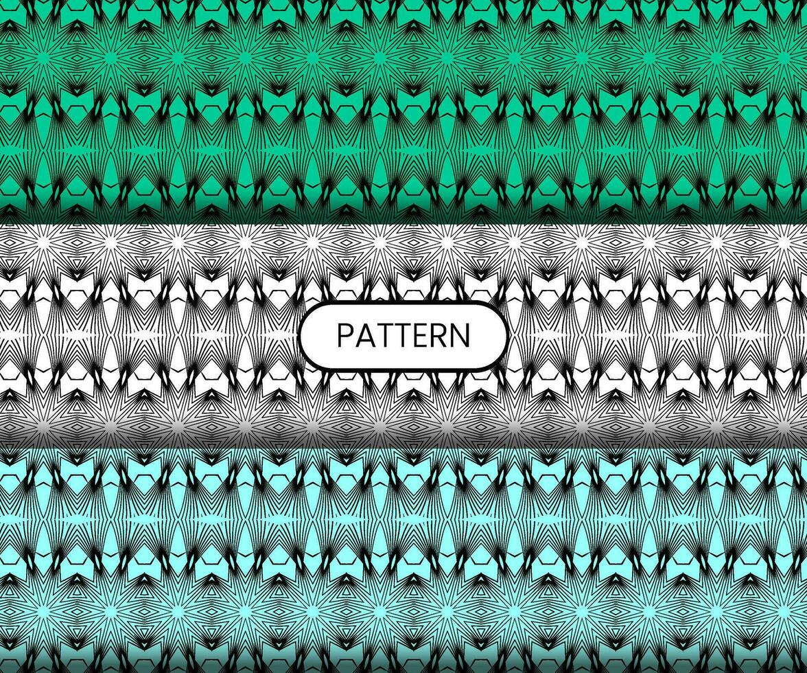 Pattern template for textile to print ready vector