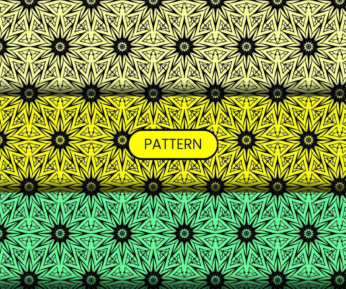 Pattern template for textile to print ready vector