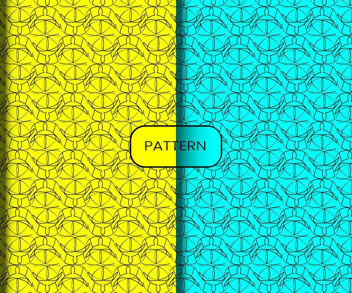 Pattern template for textile to print ready vector