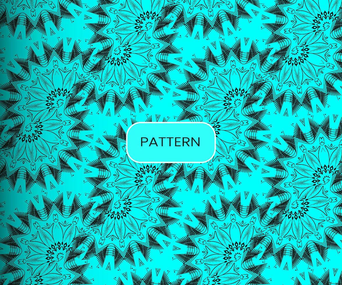 Pattern template for textile to print ready vector