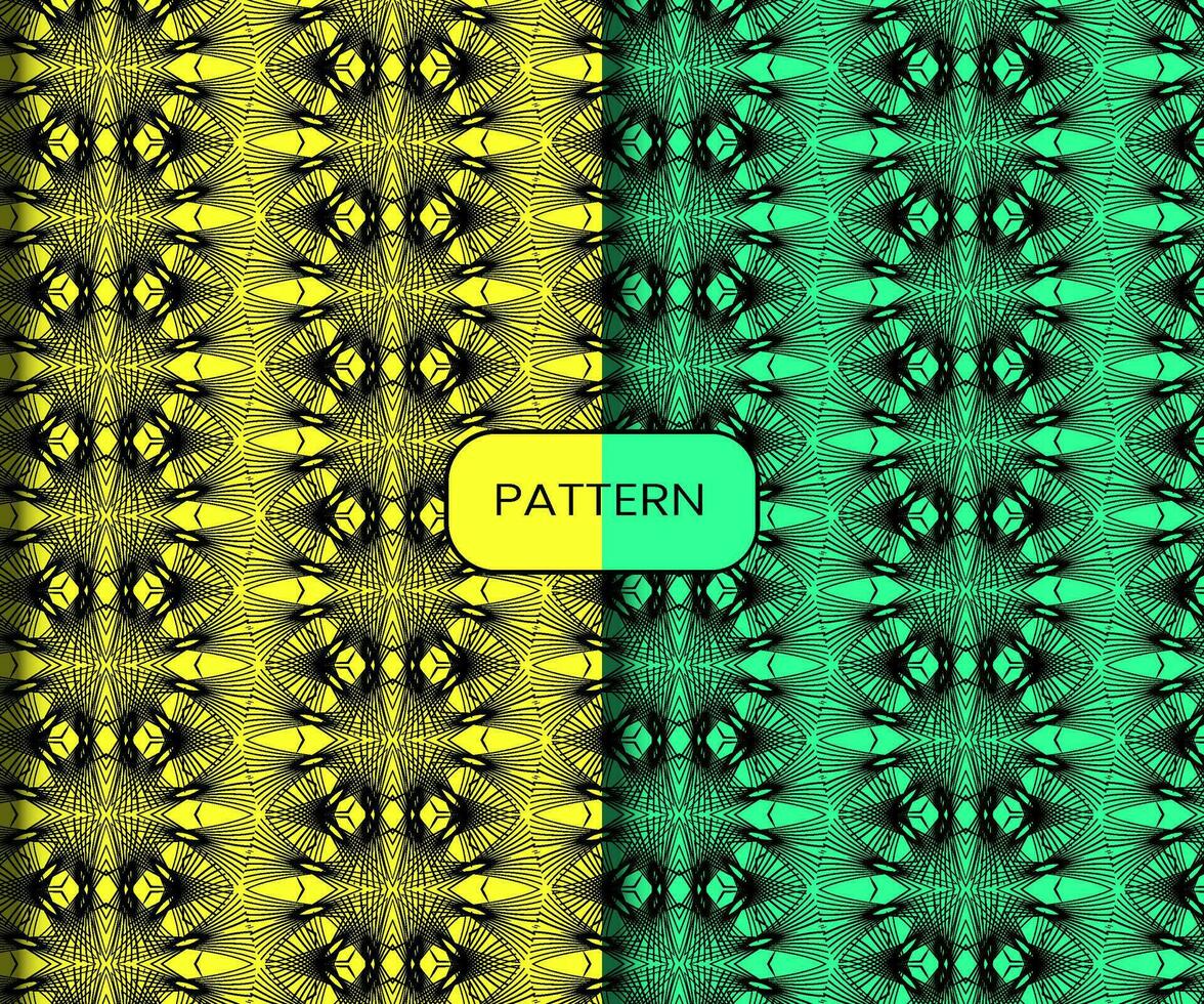 Pattern template for textile to print ready vector