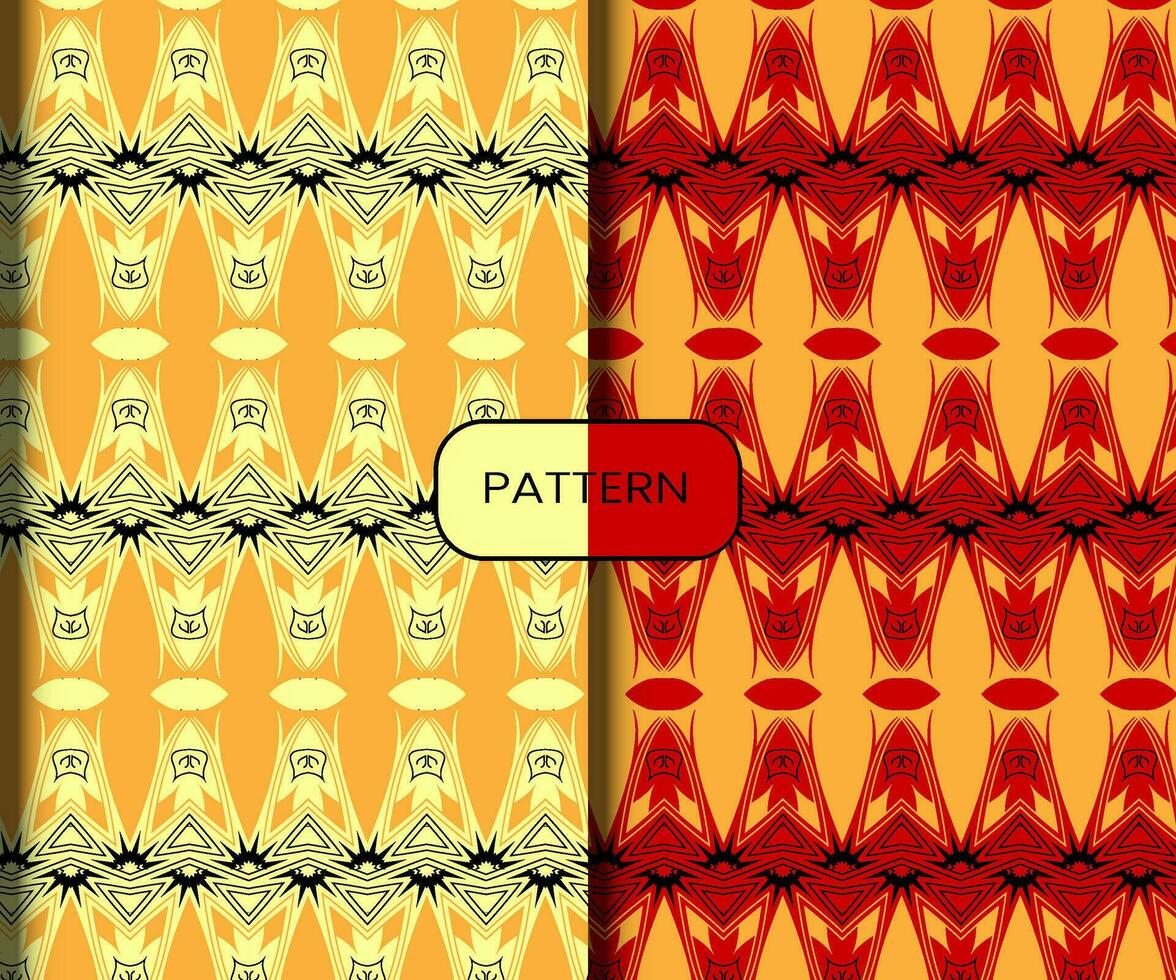 Pattern template for textile to print ready vector