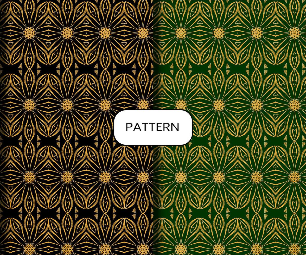Pattern template for textile to print ready vector