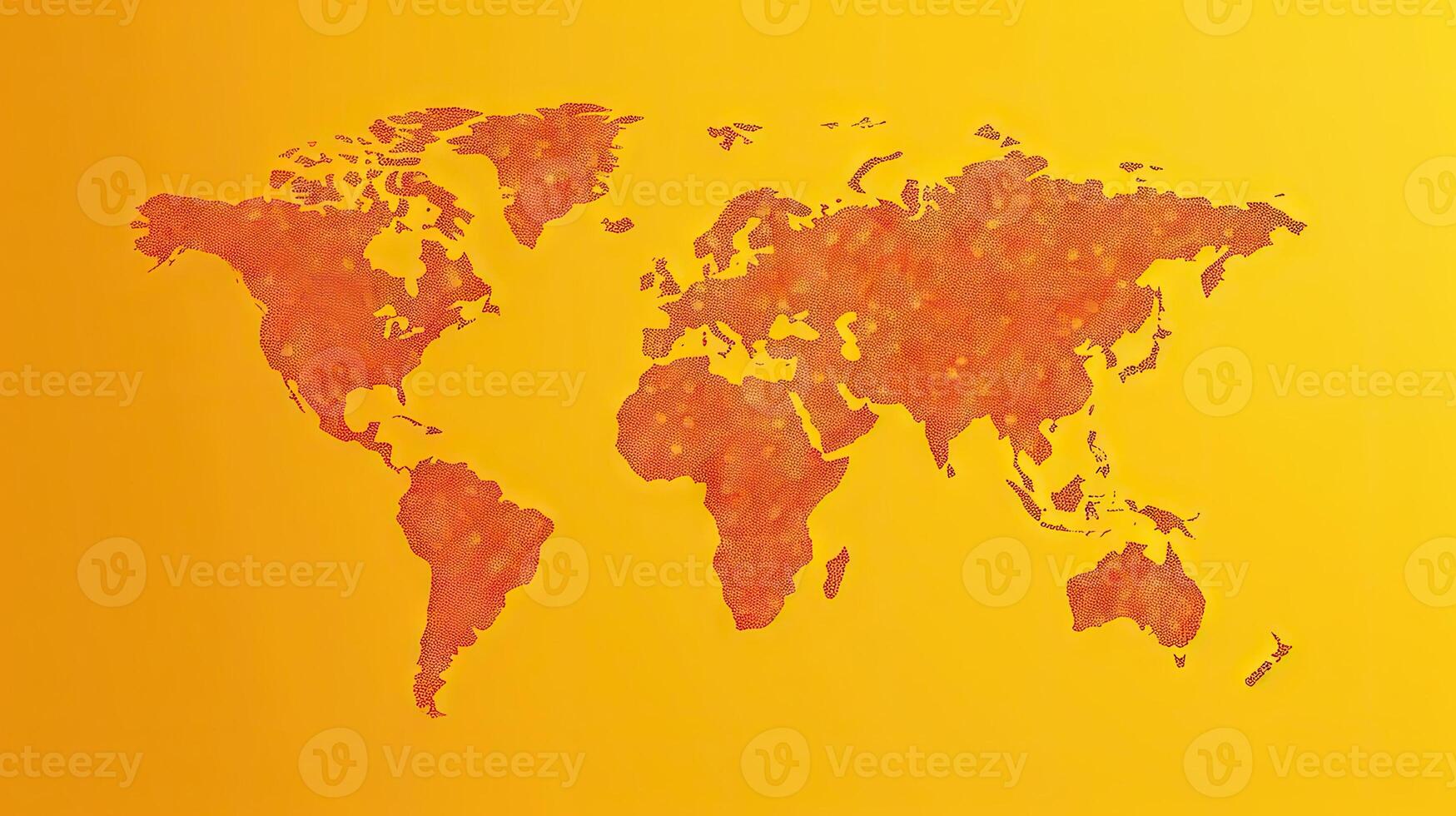 World map sun global warming background. . photo