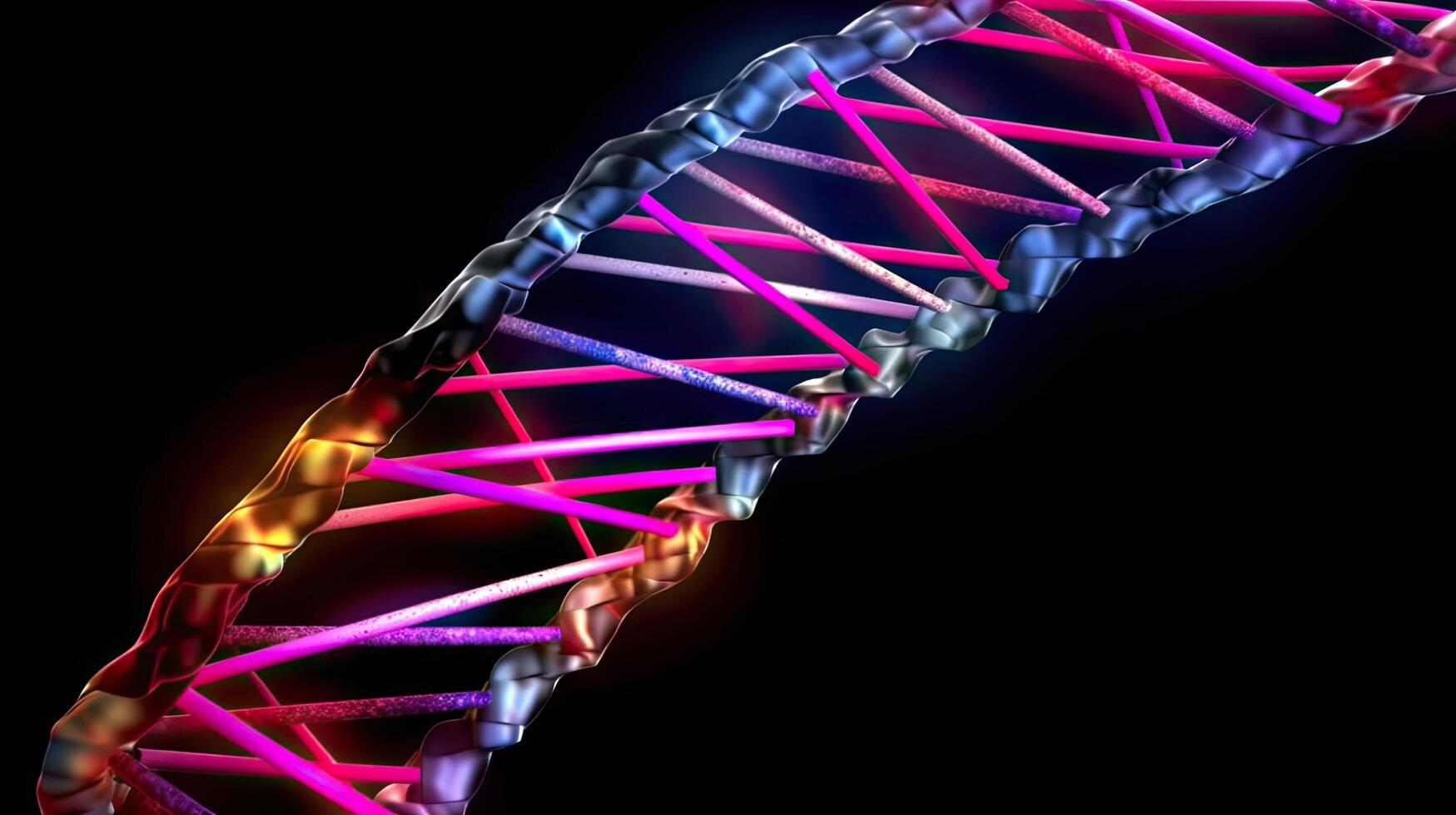 Human cell biology DNA molecular structure. . photo