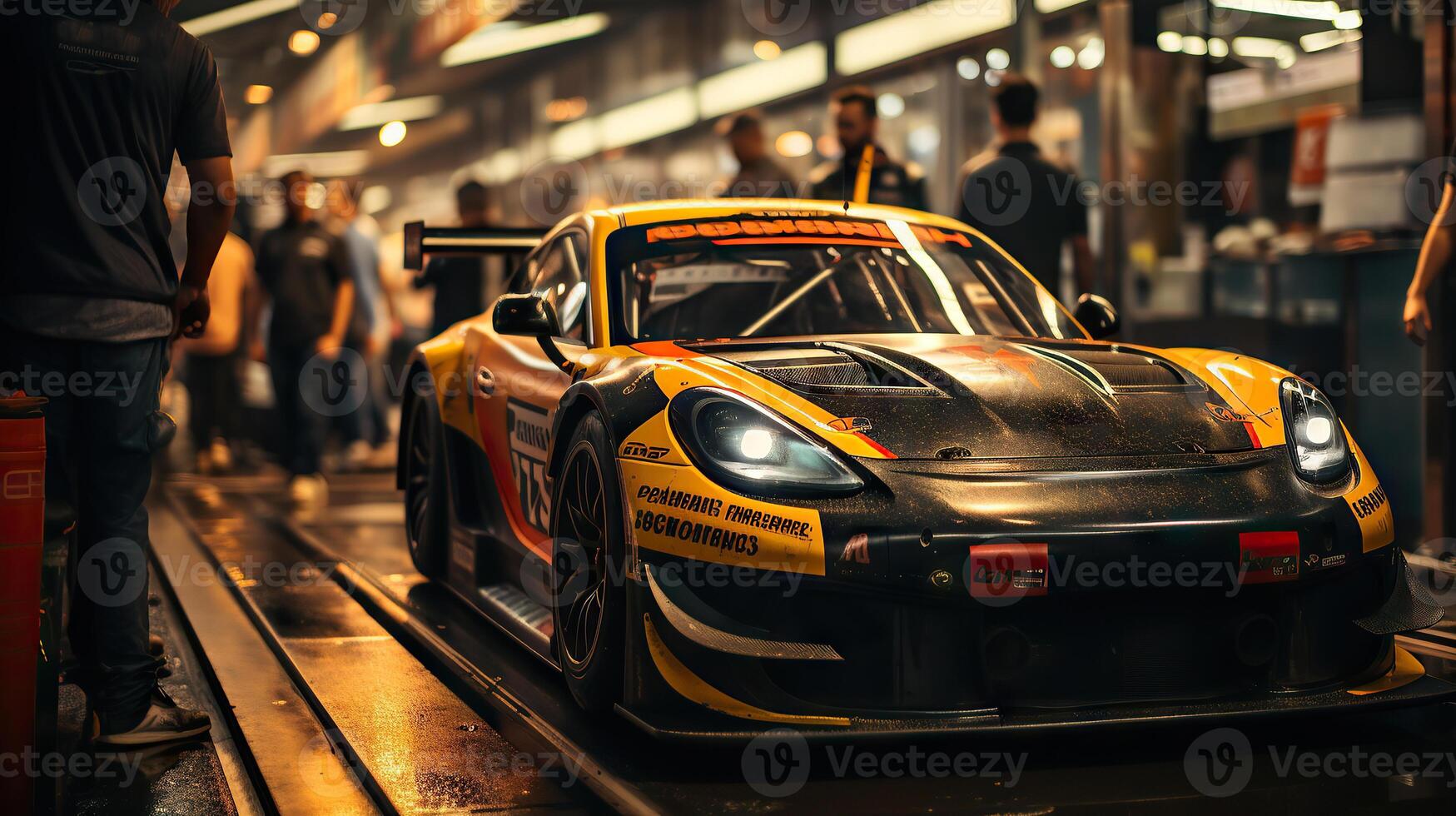 Car racing in Bangkok, Thailand. . photo