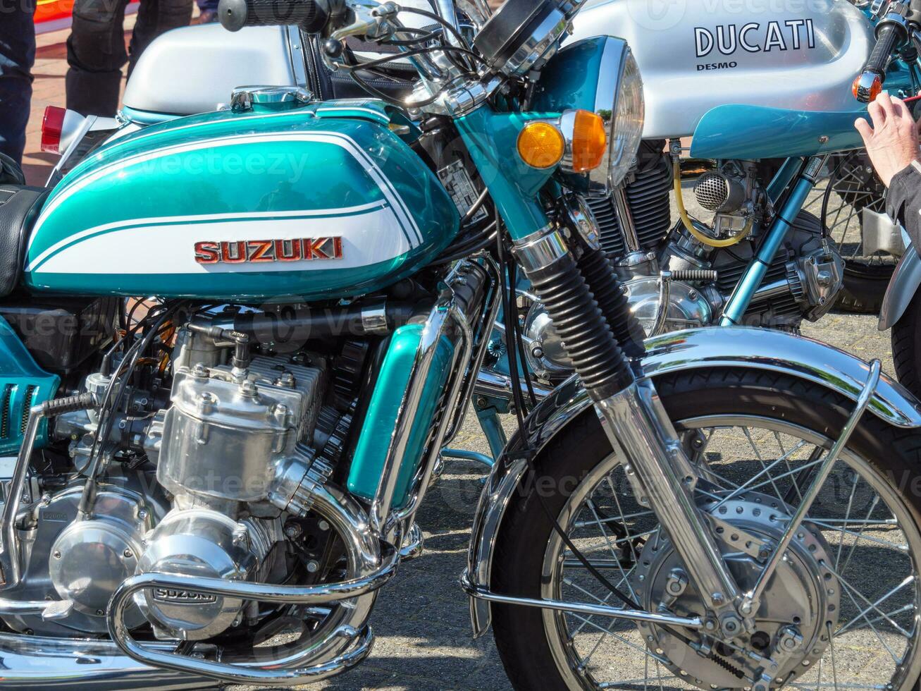 old motorbikes in germany photo