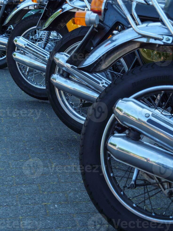 old motorbikes in germany photo