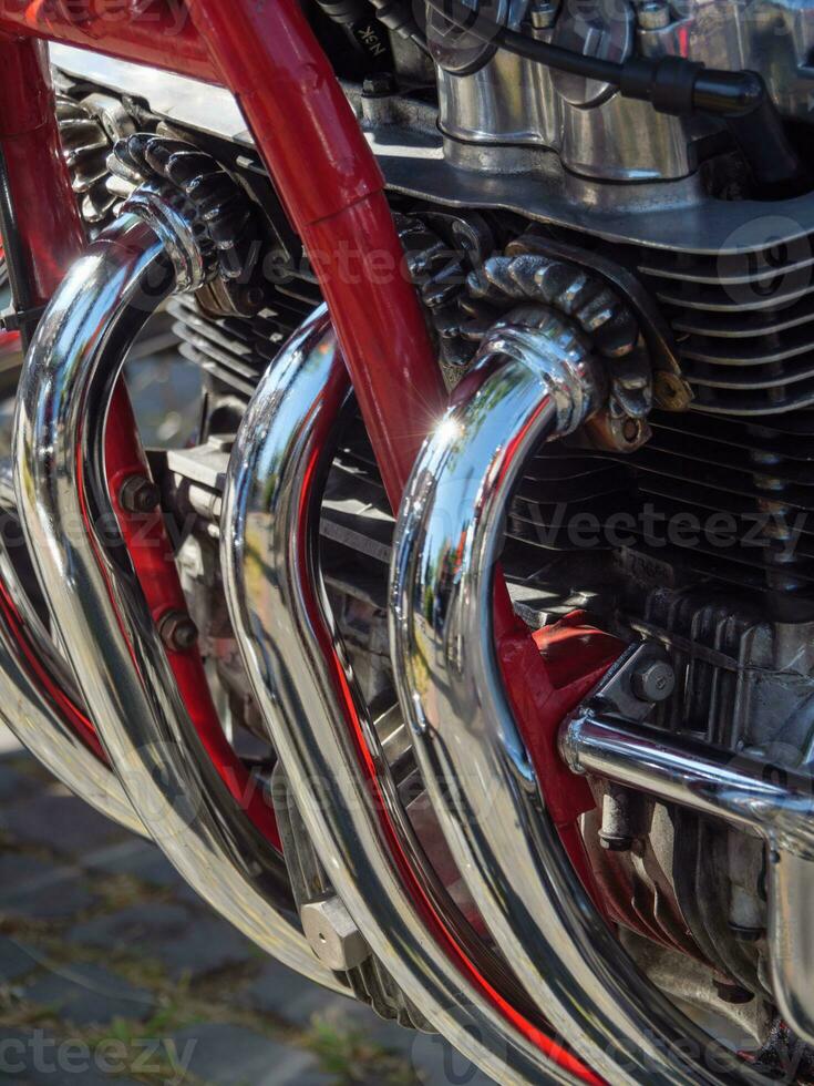 old motorbikes in germany photo