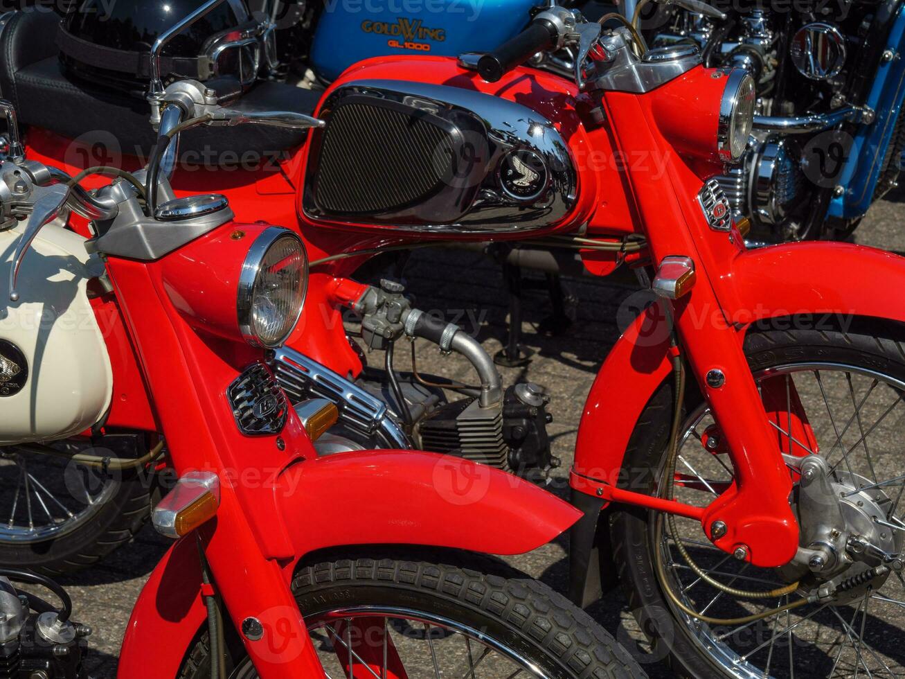 old motorbikes in germany photo