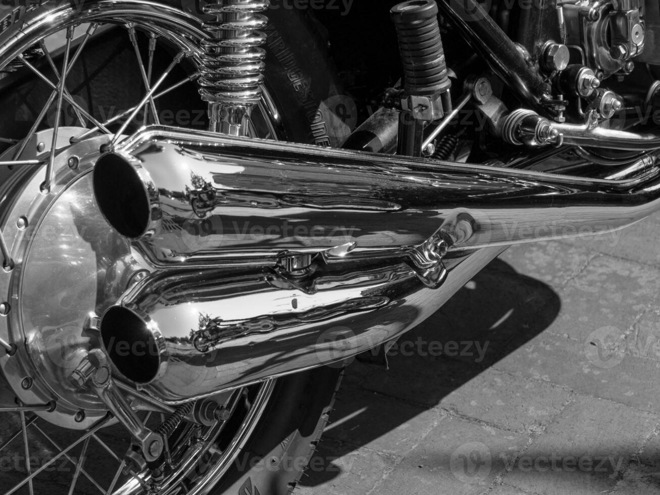 old motorbikes in germany photo