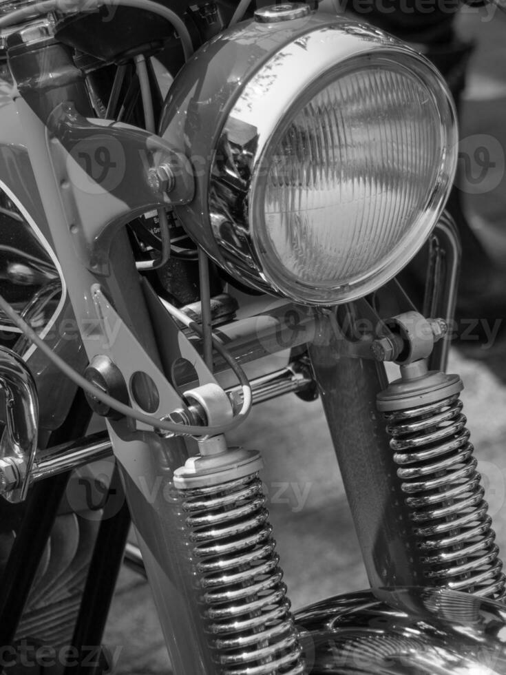 antiguo motos en Alemania foto