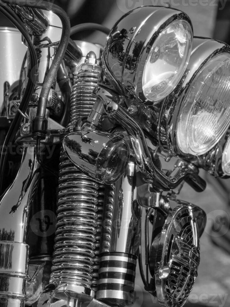 old motorbikes in germany photo