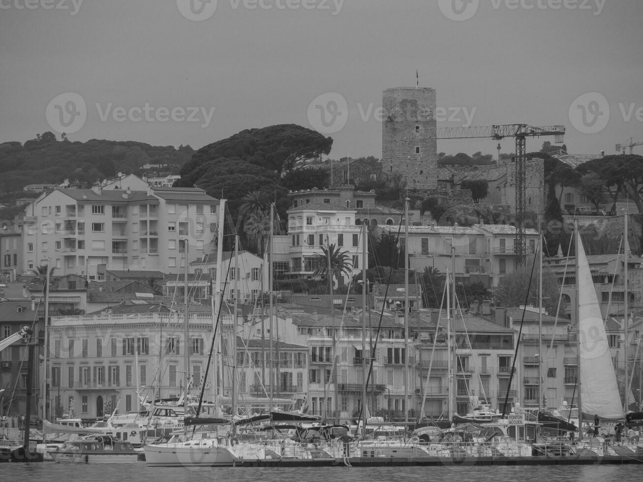 cannes city in france photo