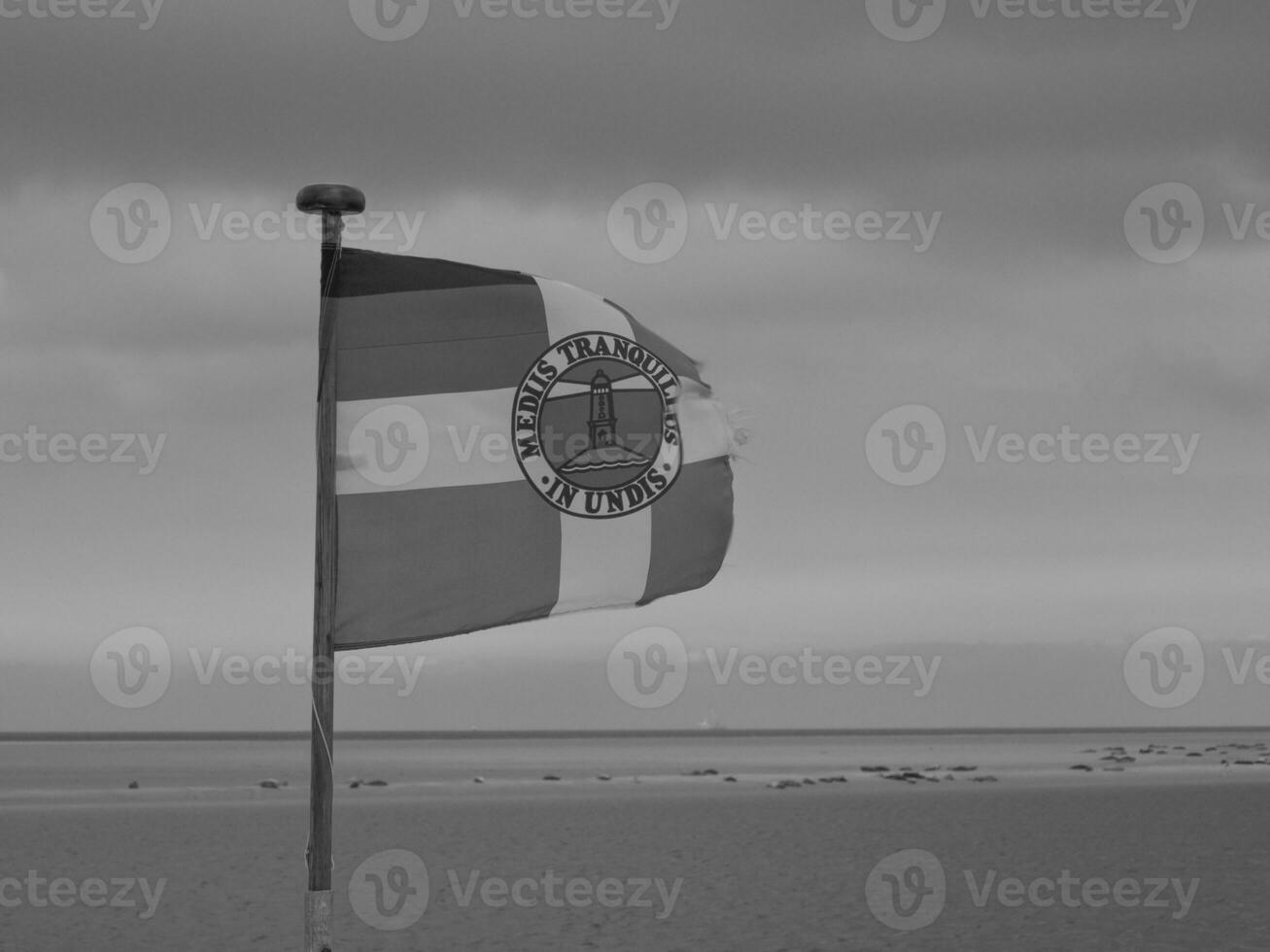 The island of Borkum in the german north sea photo