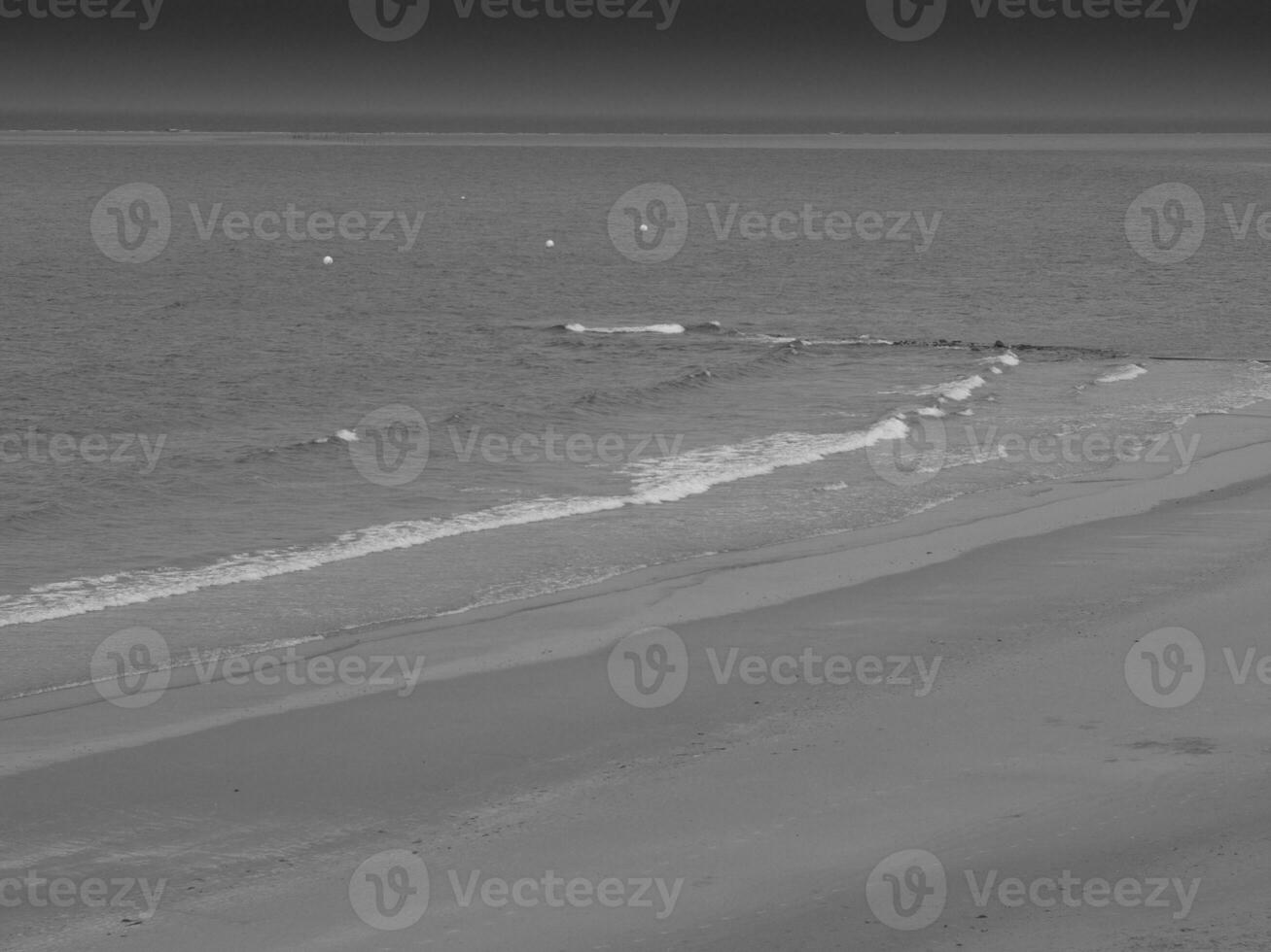 The island of Borkum in the german north sea photo