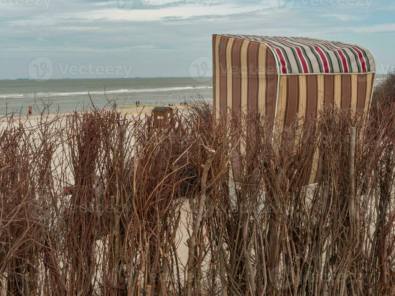 Spiekeroog island in germany photo