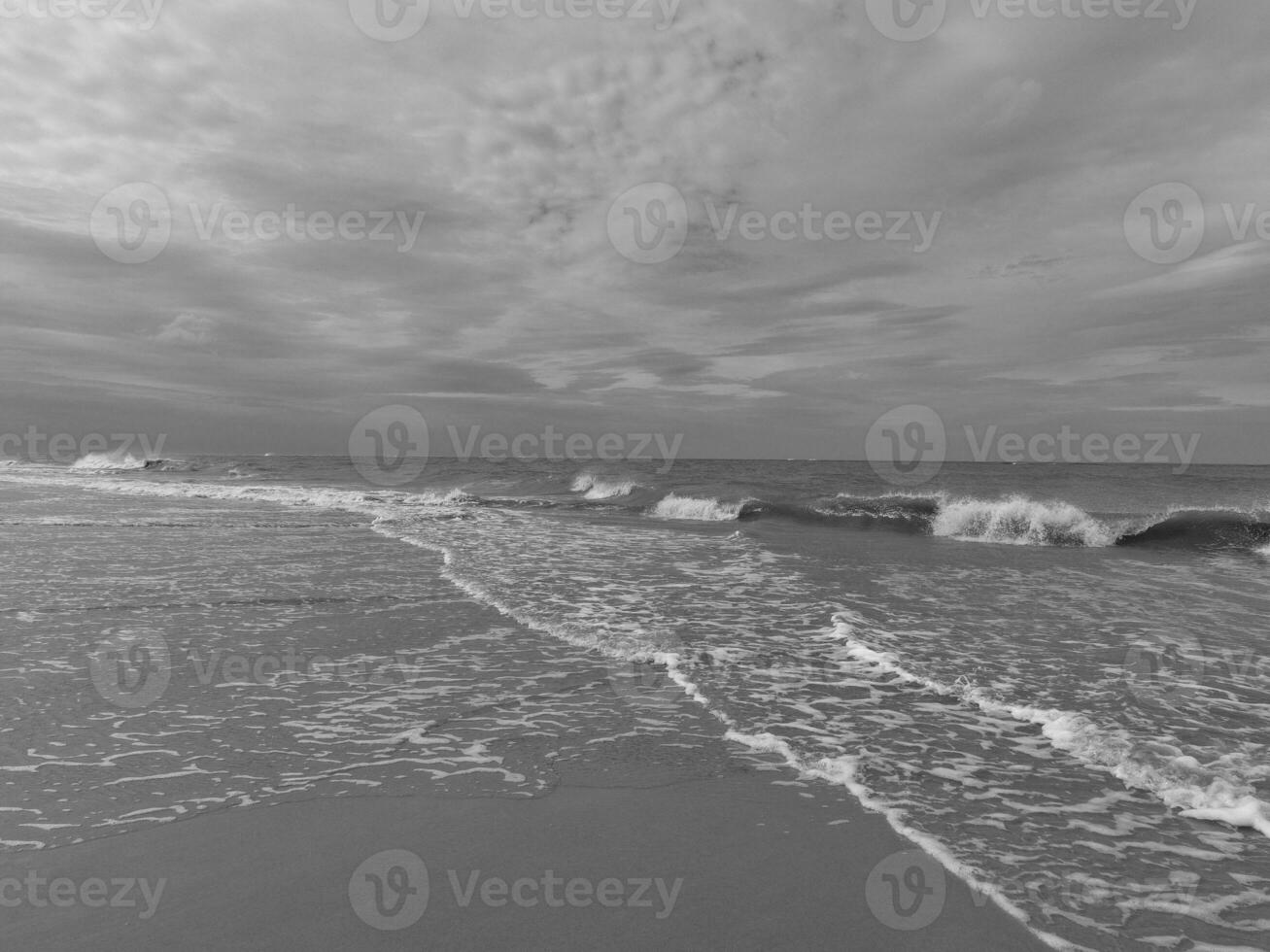 Spiekeroog island in the north sea photo