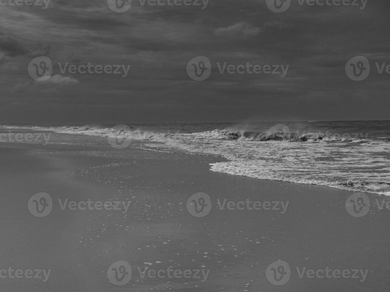 Spiekeroog island in the north sea photo