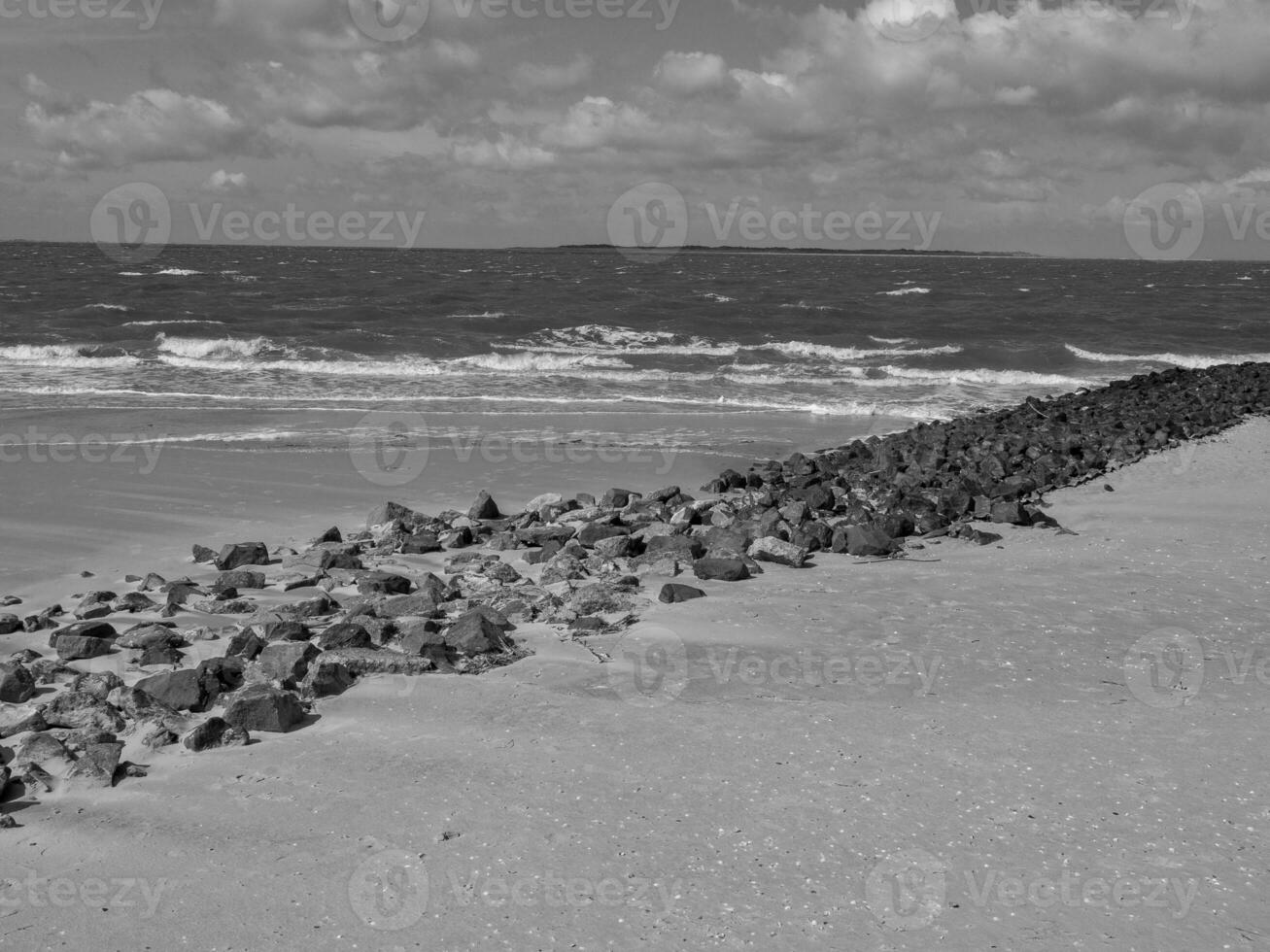 island spiekeroog in germany photo