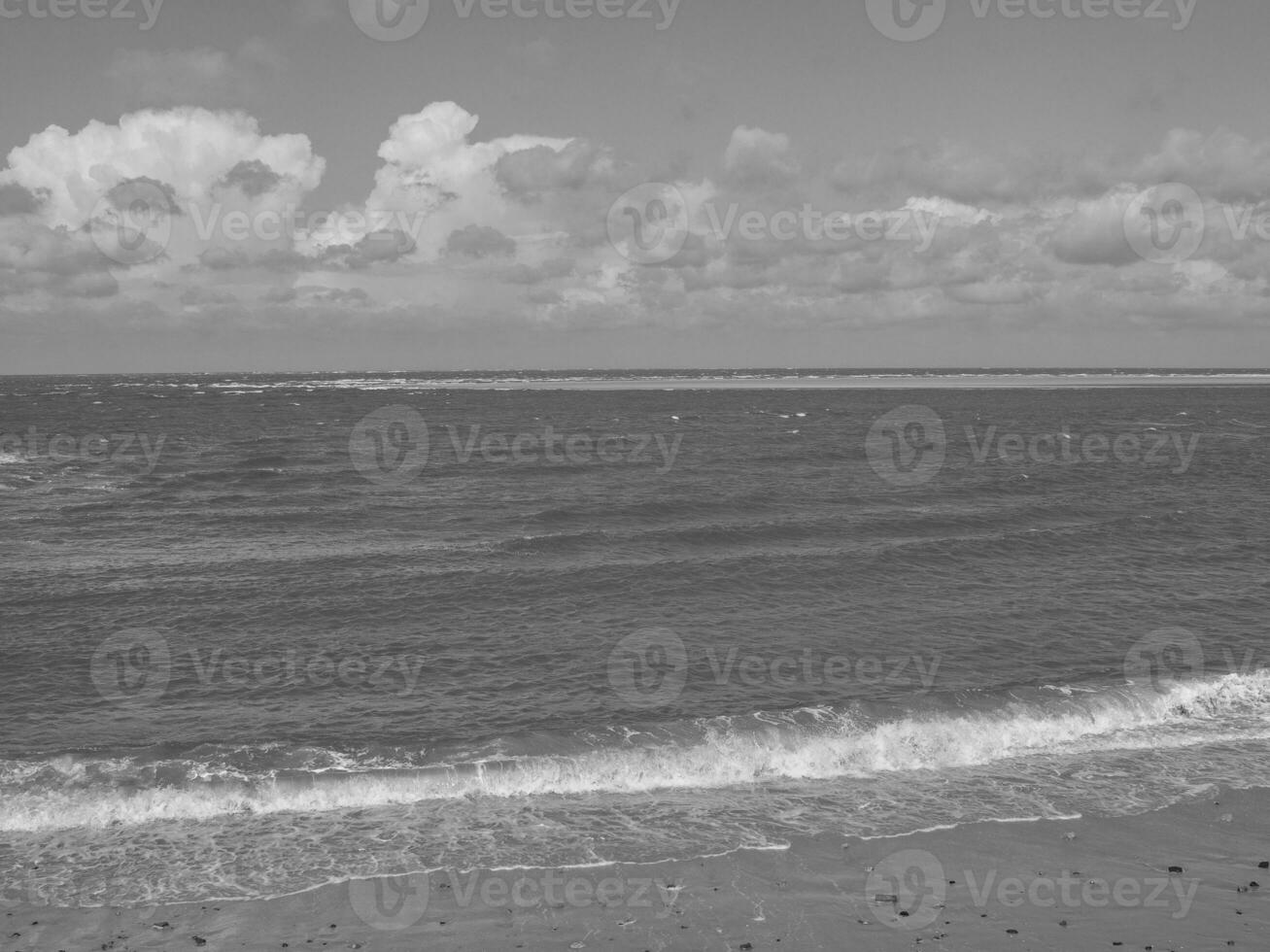island spiekeroog in germany photo