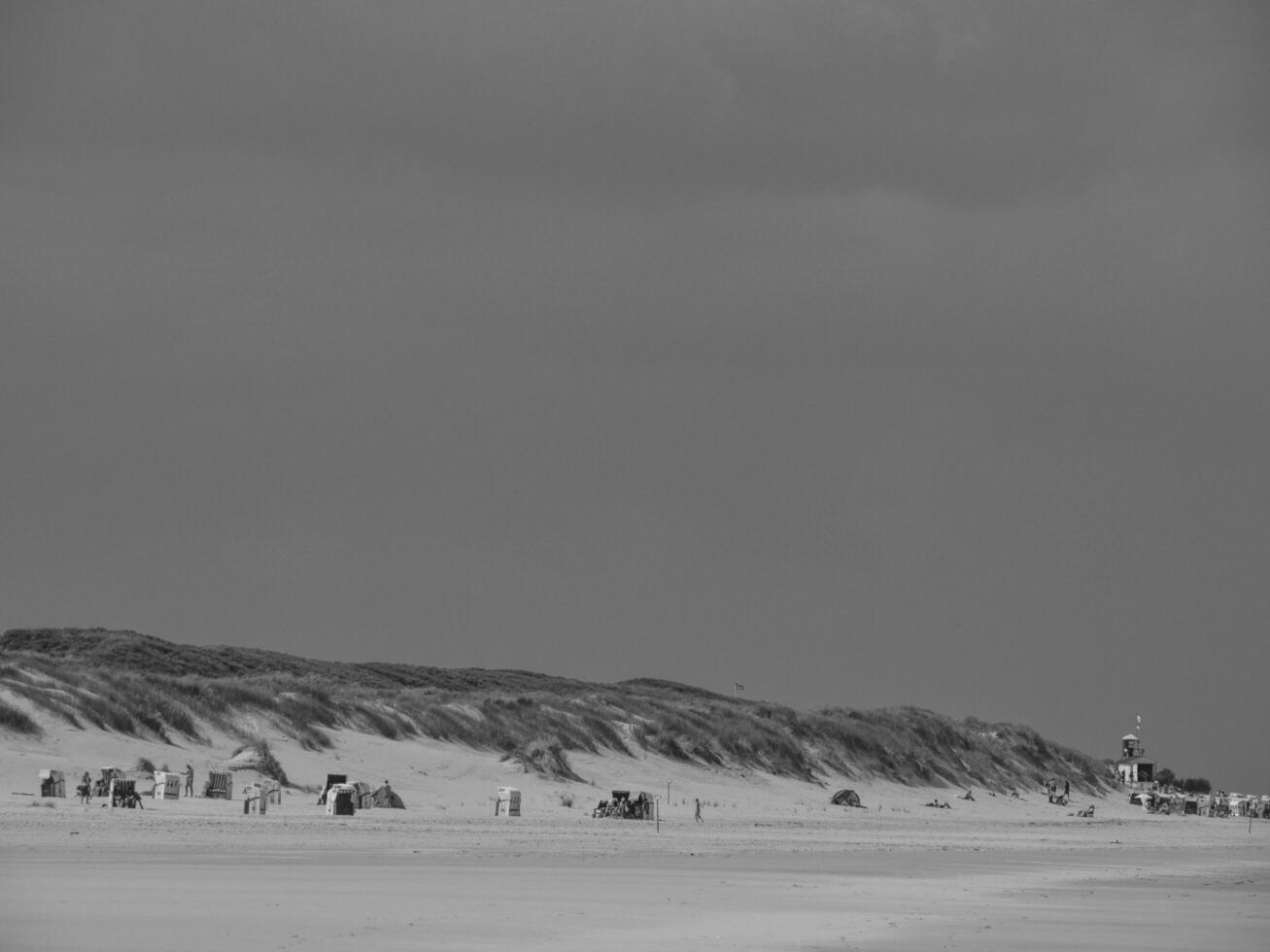 Spiekeroog island in germany photo