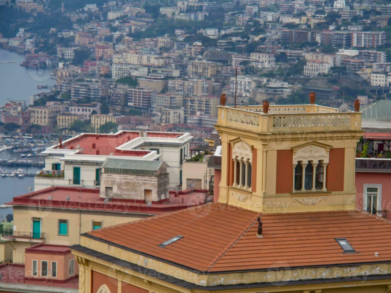 the city of Naples in italy photo