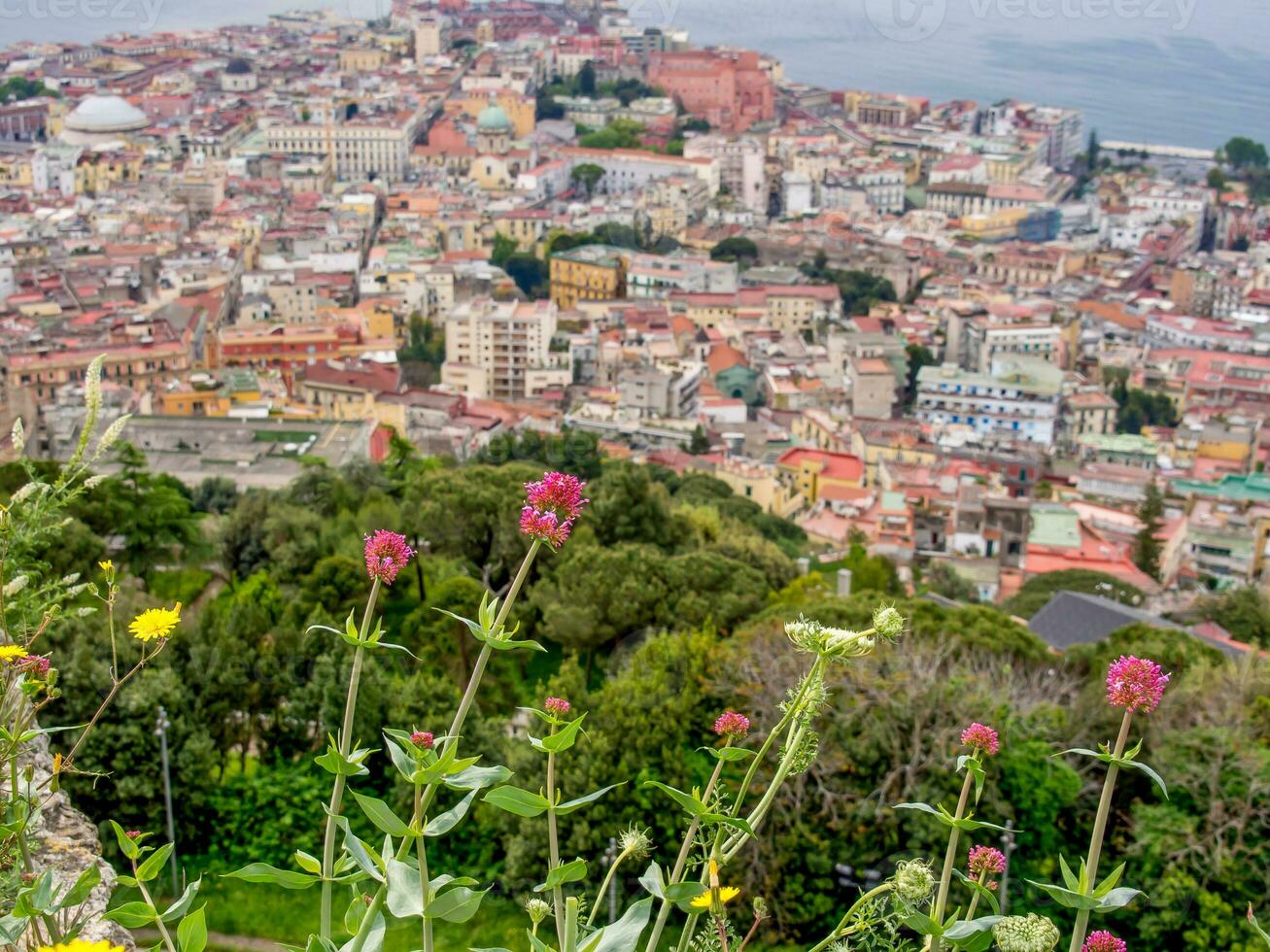 the city of Naples in italy photo