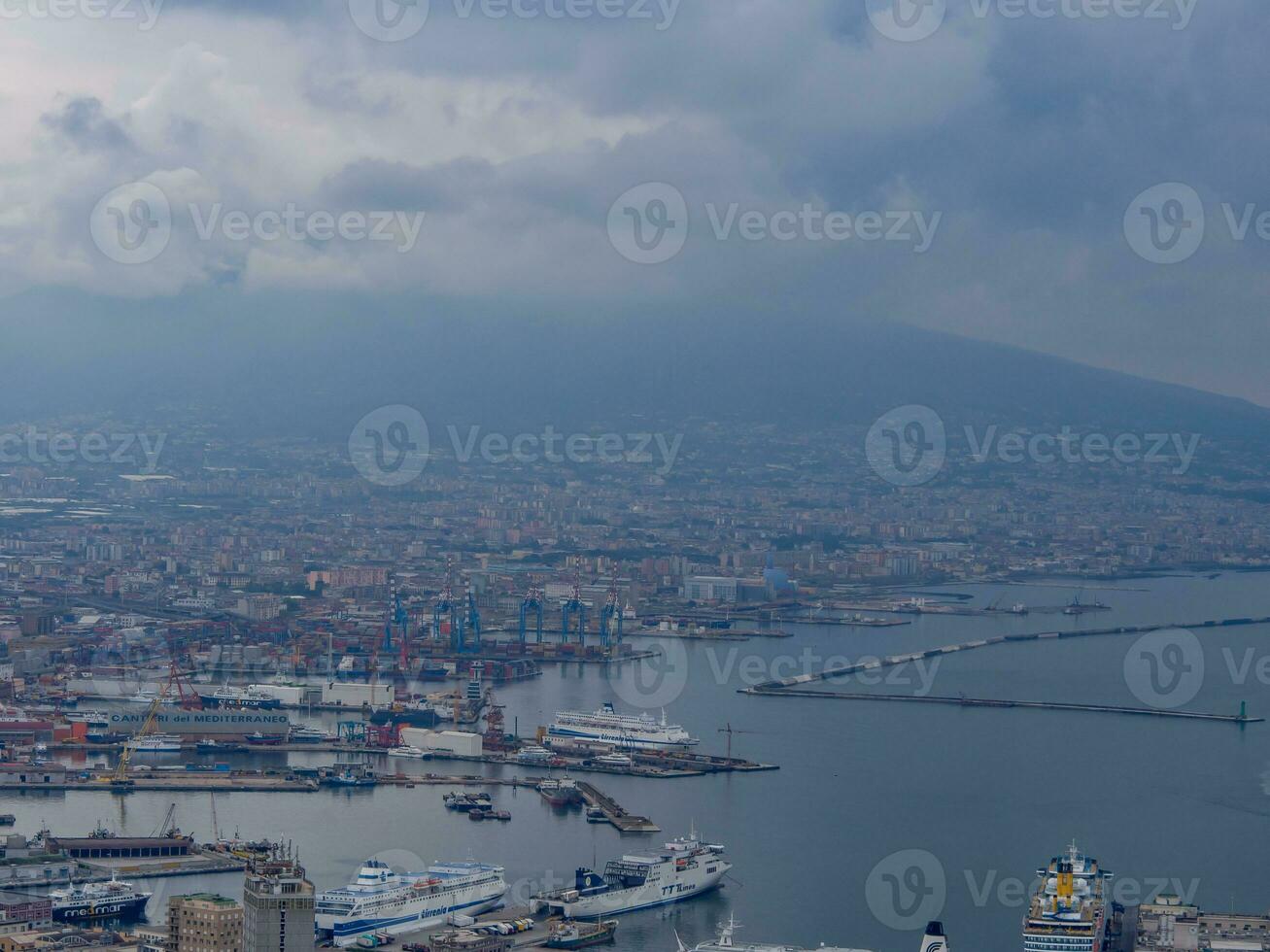 the city of Naples in italy photo