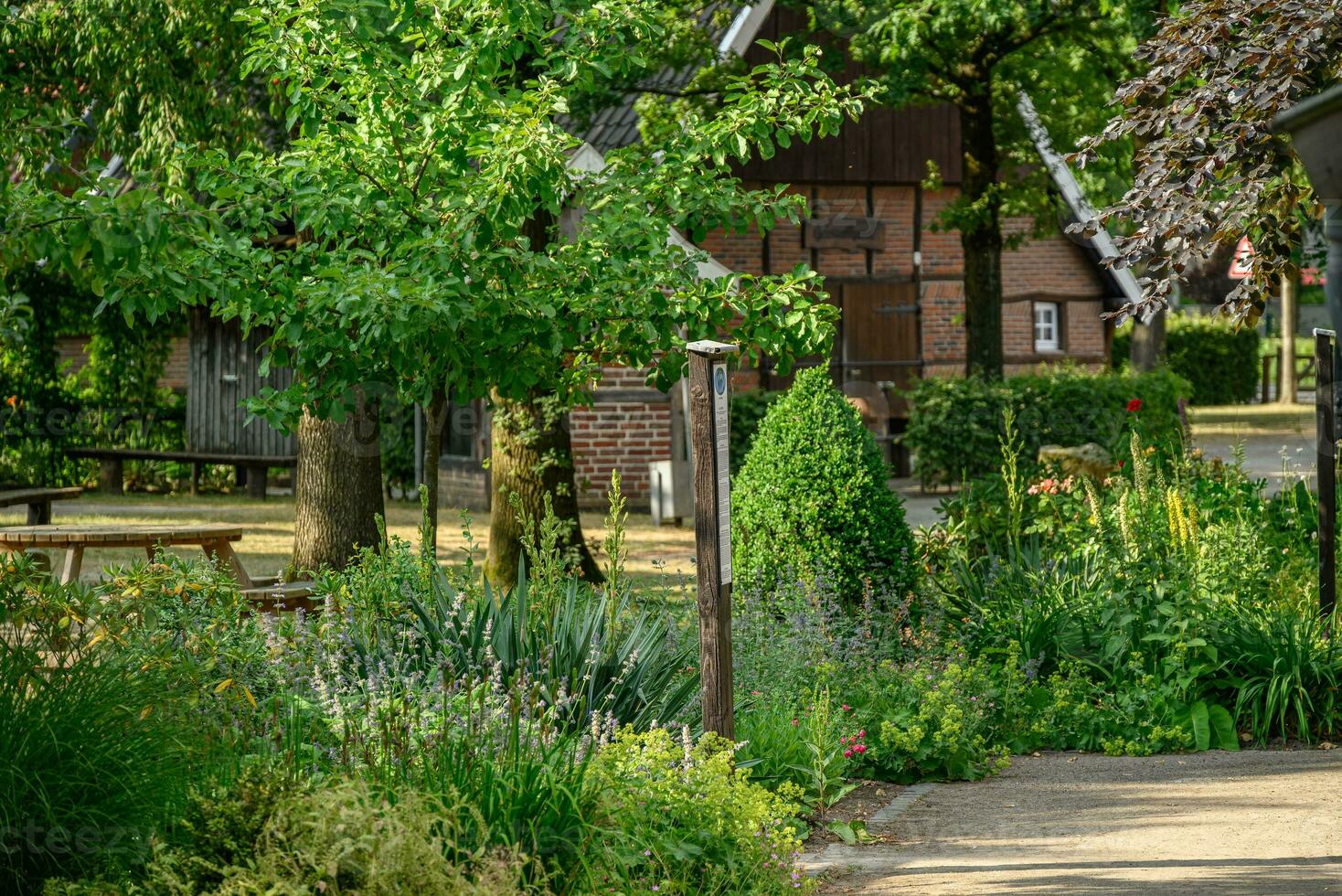 el pueblo de weseke en alemania foto