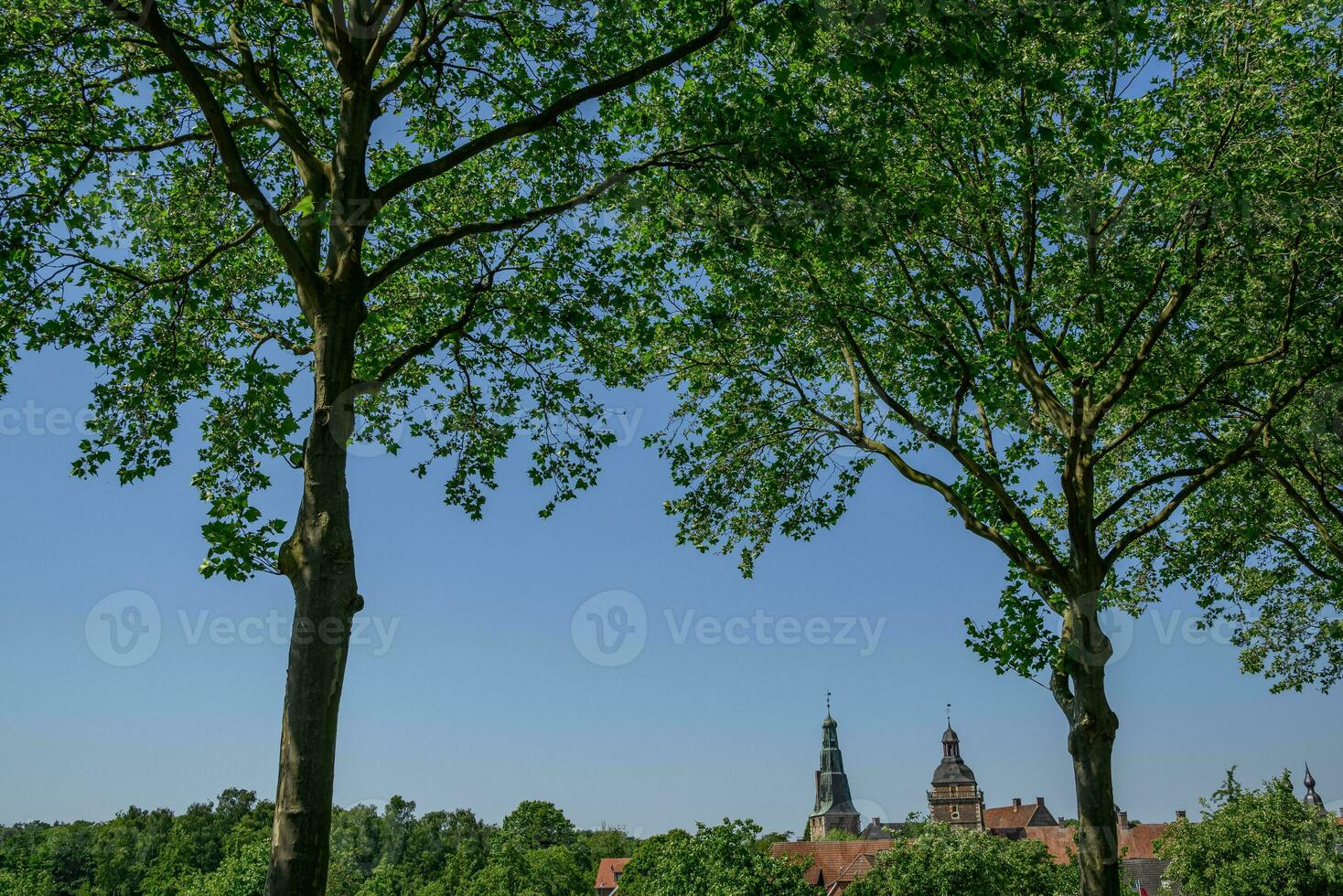 el ciudad de Raesfeld en Alemania foto