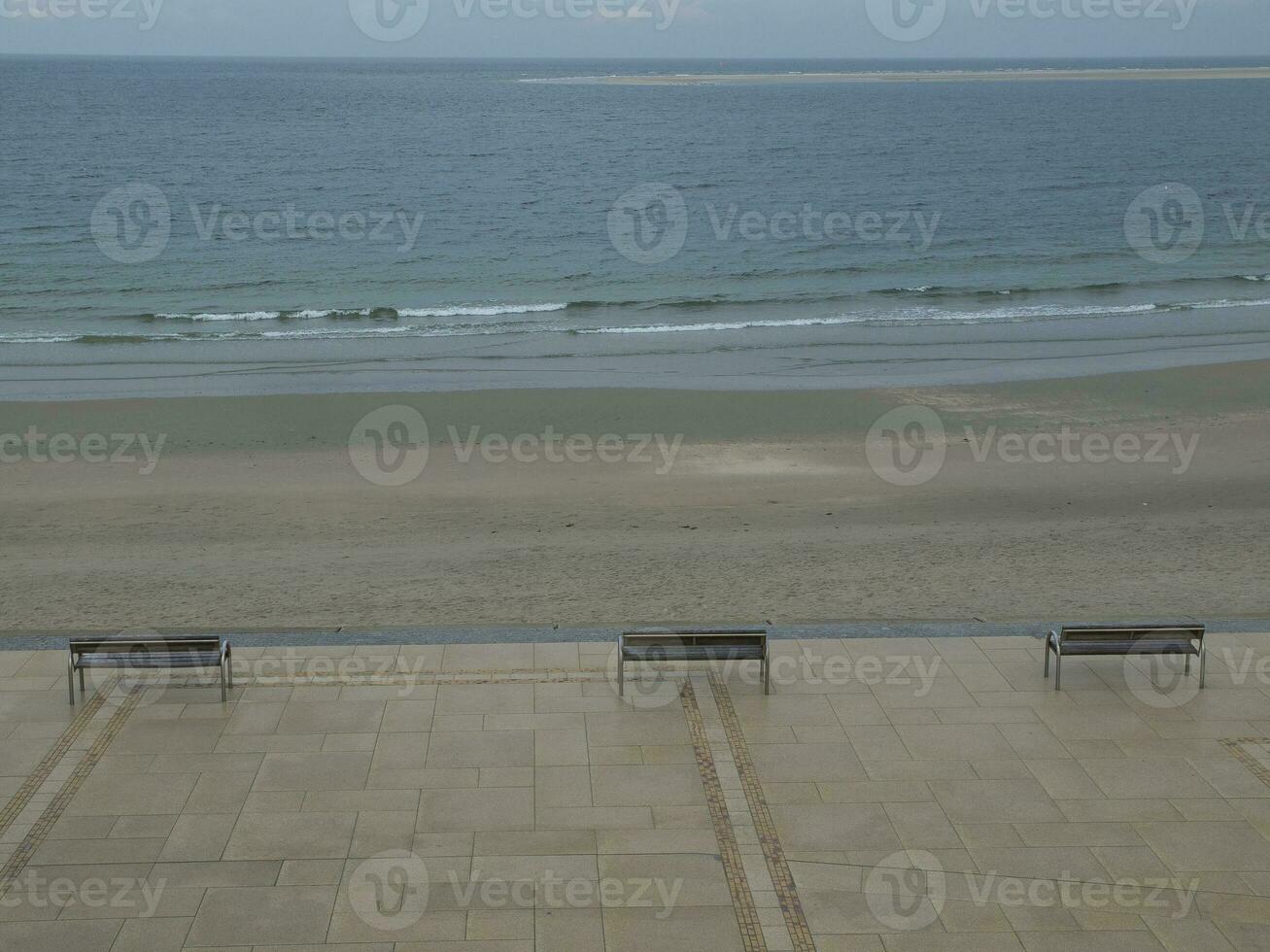 el playa de borkum foto