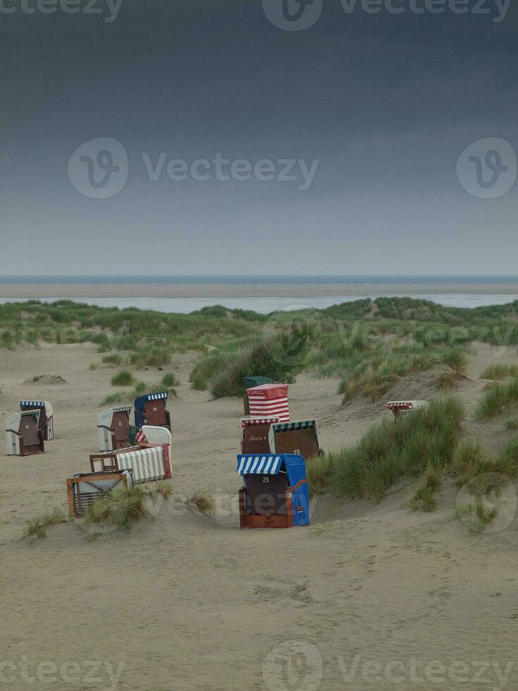 the beach of Borkum photo