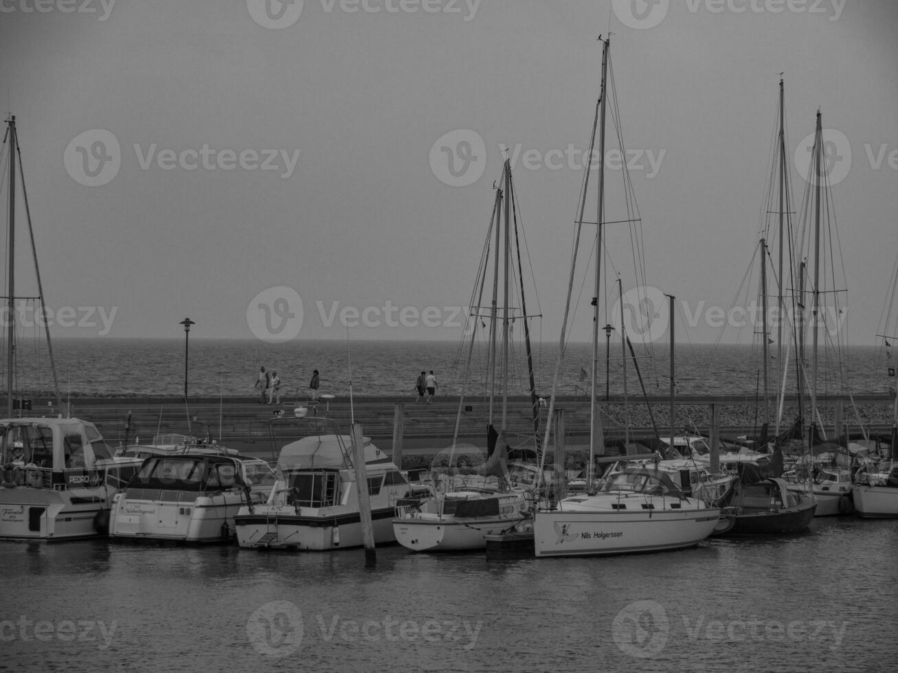 the harbor of Neuharlingersiel photo