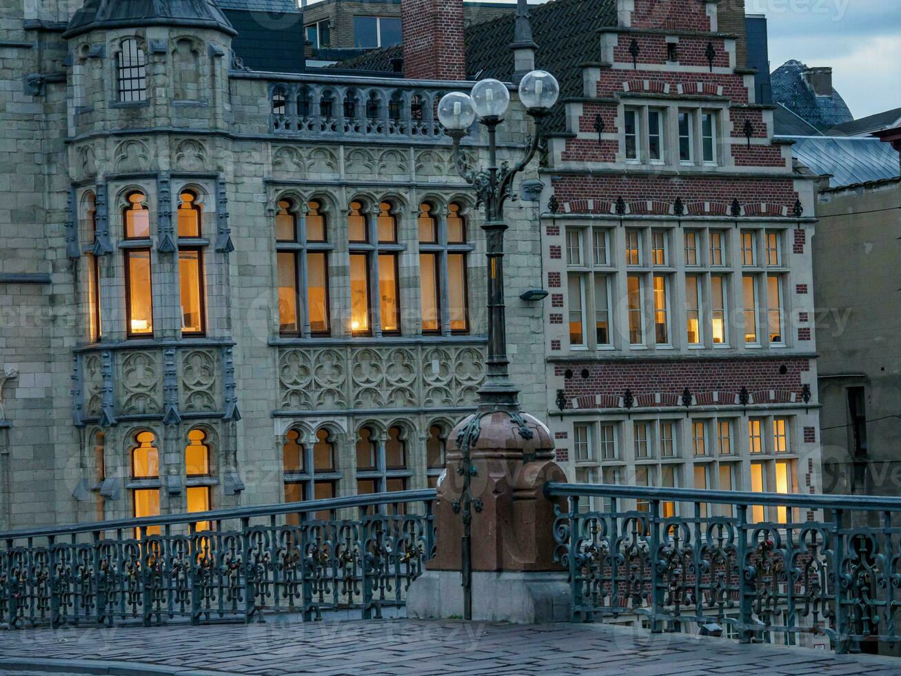 the city of Gent in Belgium photo