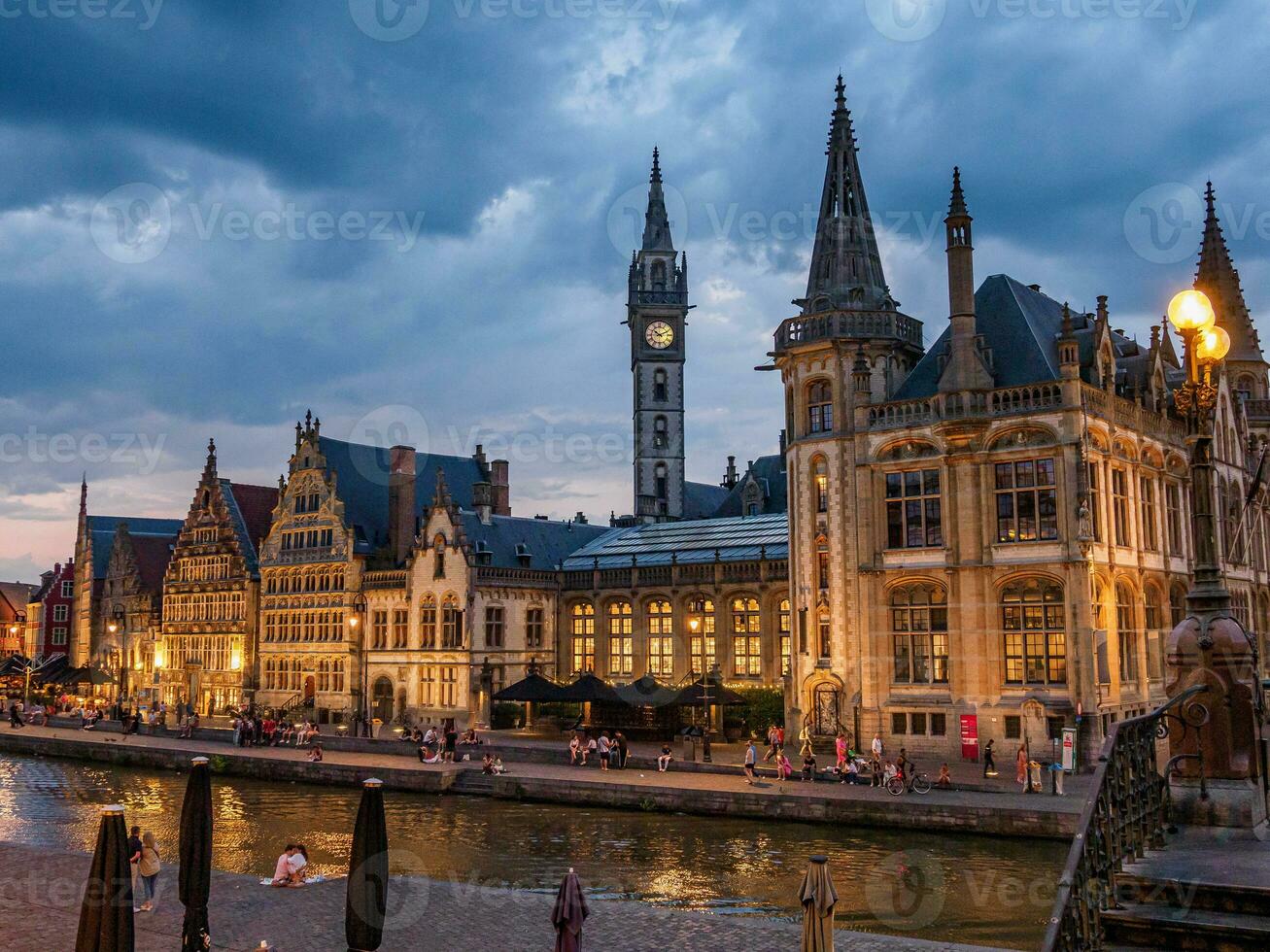 the city of Gent in Belgium photo