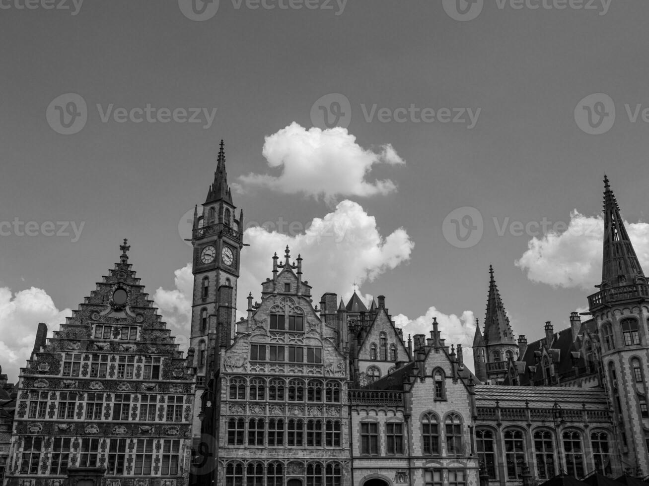 the city of Gent in Belgium photo